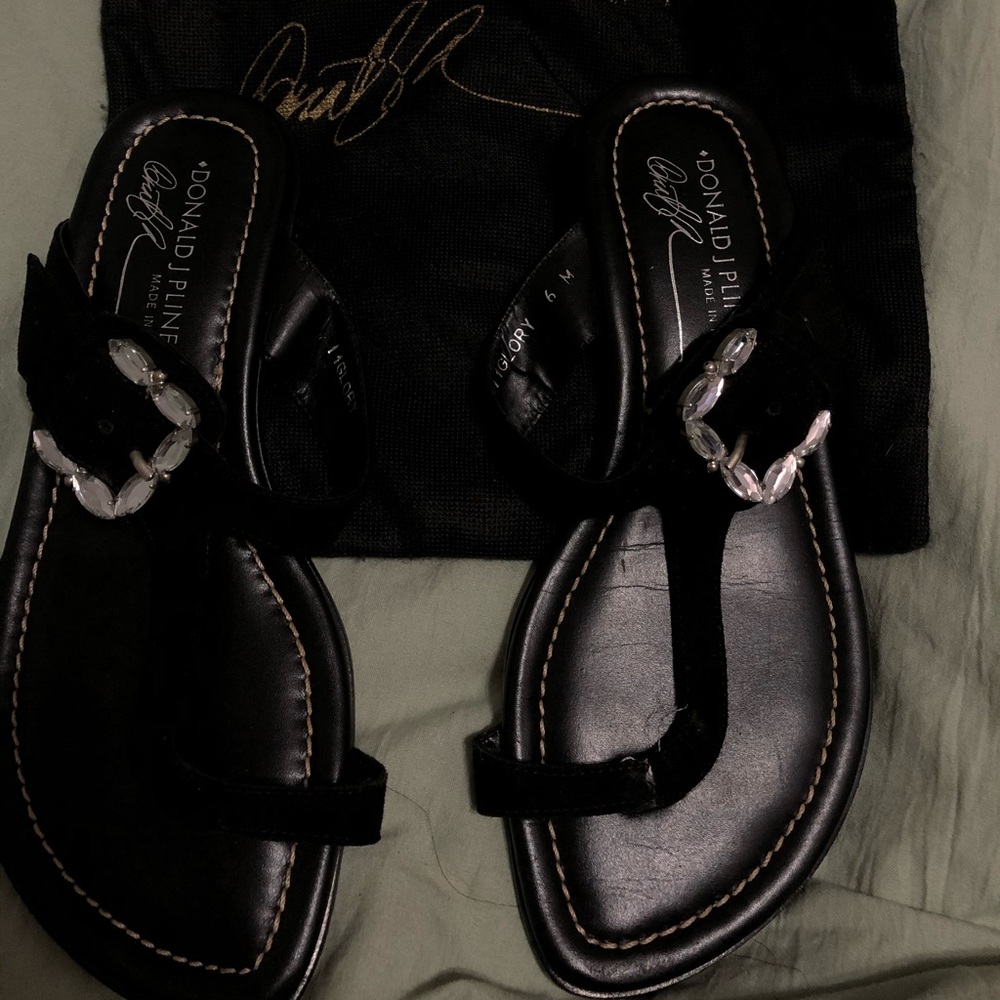 Black sandals
